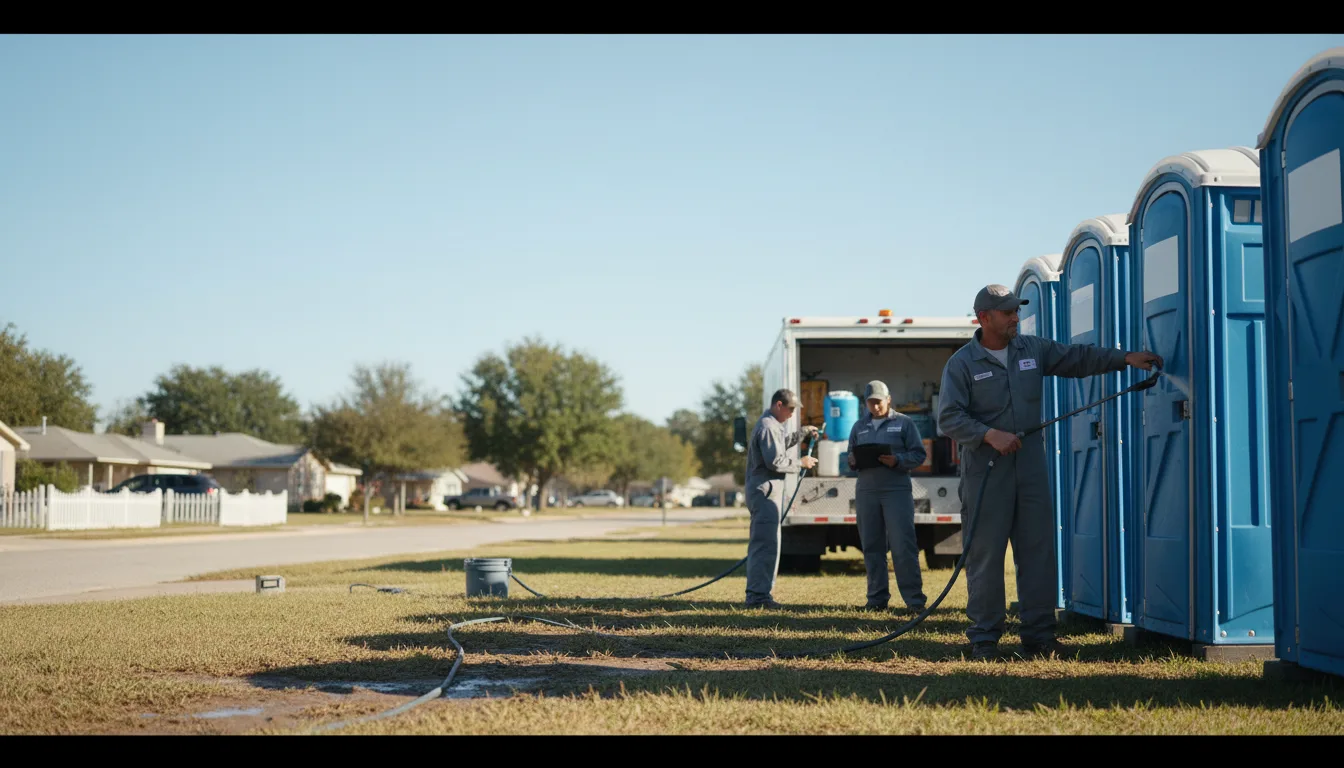Long-Term Portable Toilet Rental in West Brooklyn, IL near me